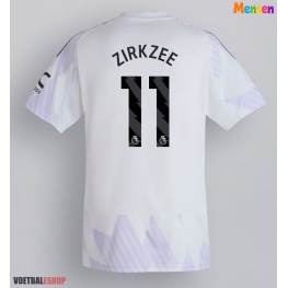Manchester United Joshua Zirkzee #11 Uit tenue 2025-26 Korte Mouw